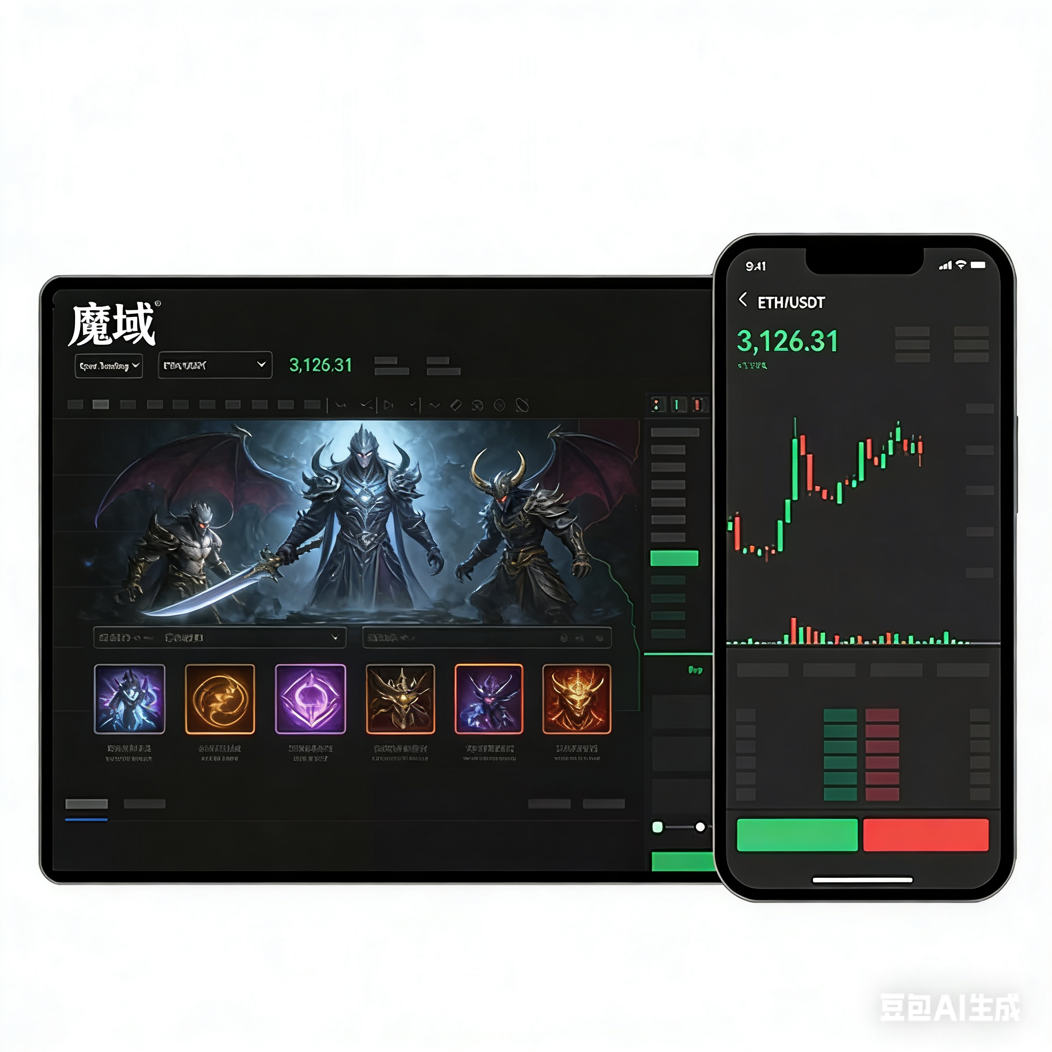 魔域私服幻兽幻化操作示意图